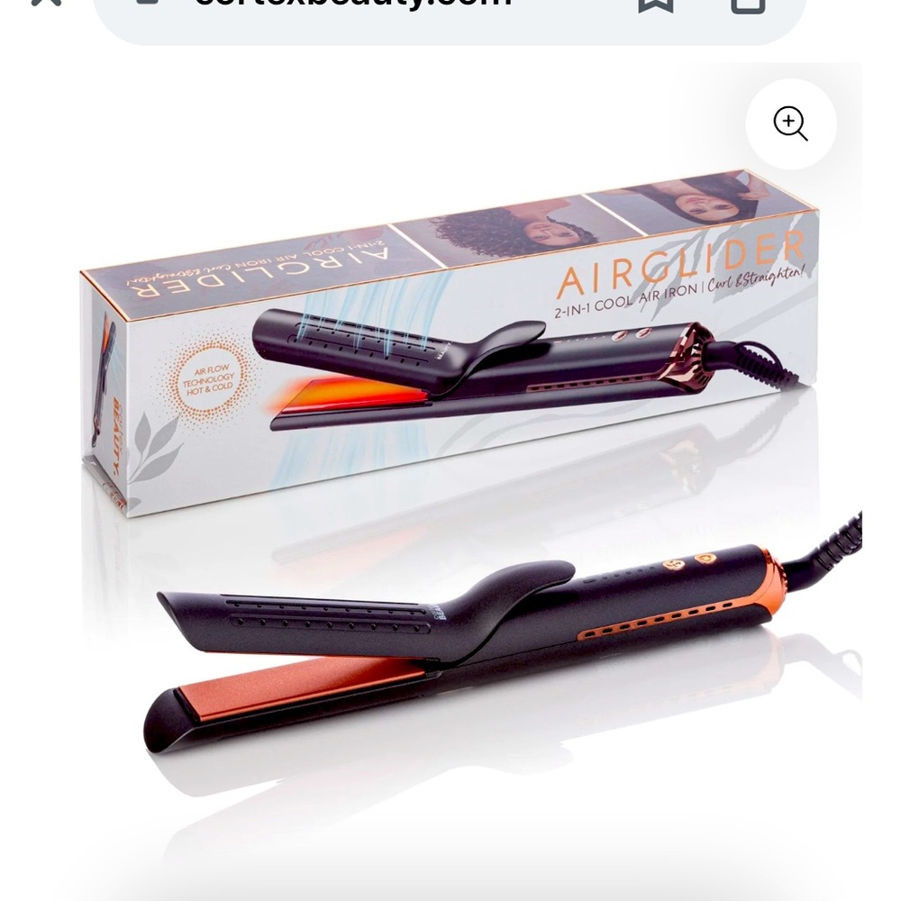 Cortex Beauty  cool air curl and straighten